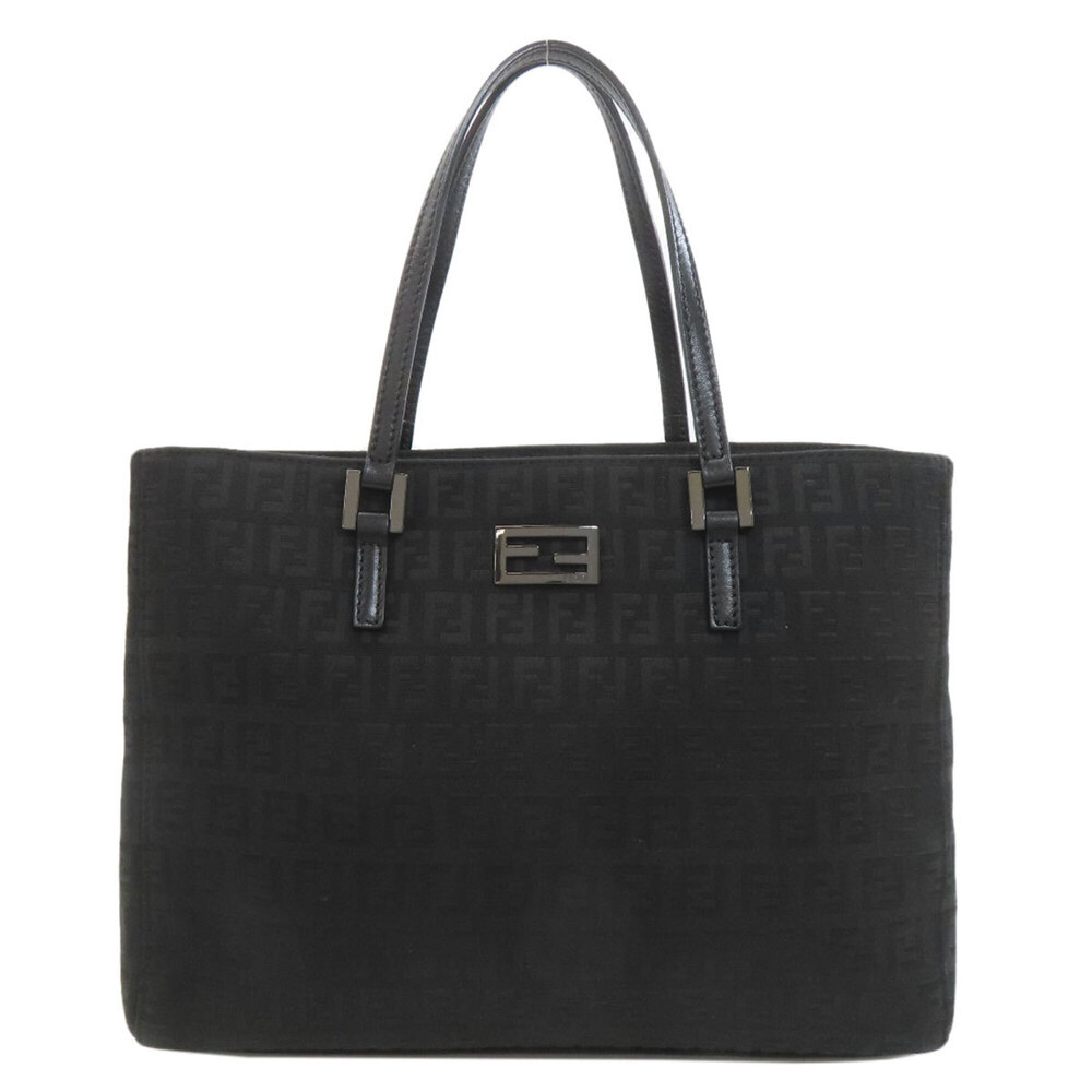 Fendi Zucchino Canvas Handbag for Women